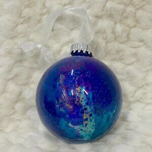 Hand Painted Glass Ornament